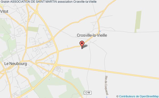 plan association Association De Saint Martin Crosville-la-Vieille