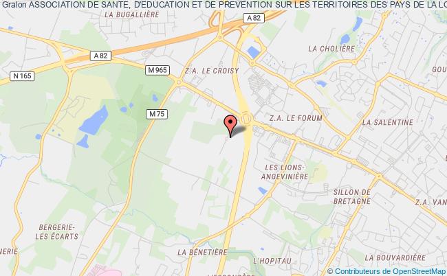 plan association Association De Sante, D'education Et De Prevention Sur Les Territoires Des Pays De La Loire Saint-Herblain