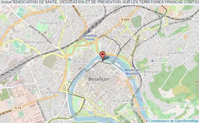 plan association Association De Sante, D'education Et De Prevention Sur Les Territoires Franche-comte/bourgogne Besançon cedex 9