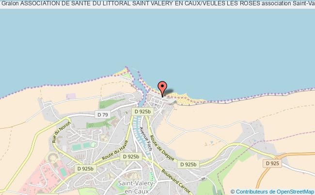 plan association Association De Sante Du Littoral Saint Valery En Caux/veules Les Roses Saint-Valery-en-Caux