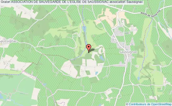 ASSOCIATION DE SAUVEGARDE DE L'EGLISE DE SAUSSIGNAC
