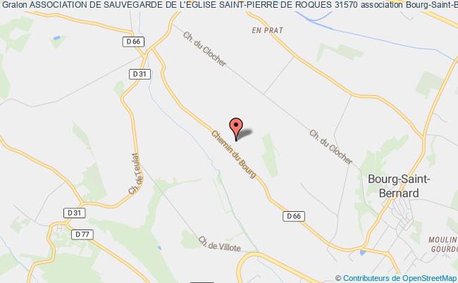 ASSOCIATION DE SAUVEGARDE DE L'EGLISE SAINT-PIERRE DE ROQUES 31570