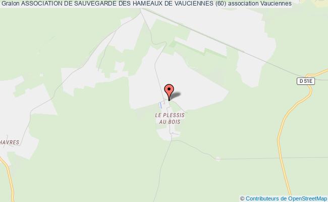 ASSOCIATION DE SAUVEGARDE DES HAMEAUX DE VAUCIENNES (60)