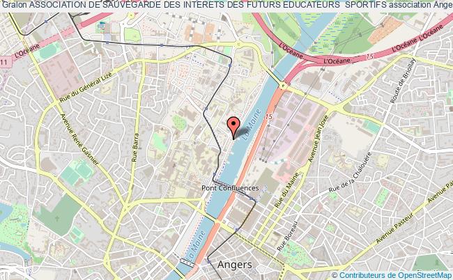 plan association Association De Sauvegarde Des Interets Des Futurs Educateurs  Sportifs Angers