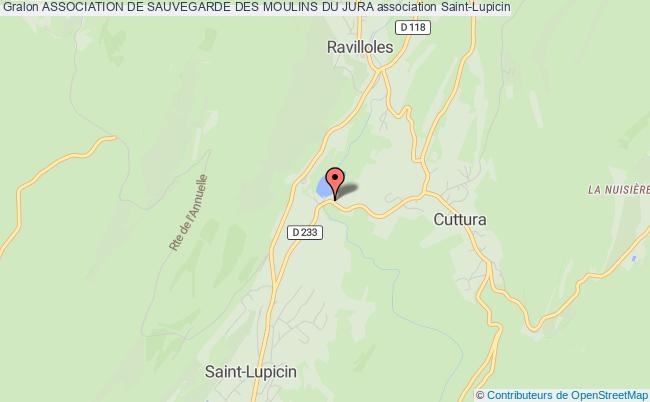 plan association Association De Sauvegarde Des Moulins Du Jura Coteaux du Lizon