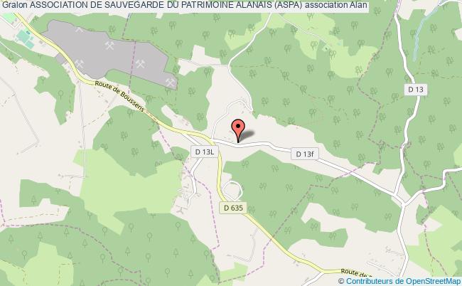 ASSOCIATION DE SAUVEGARDE DU PATRIMOINE ALANAIS (ASPA)