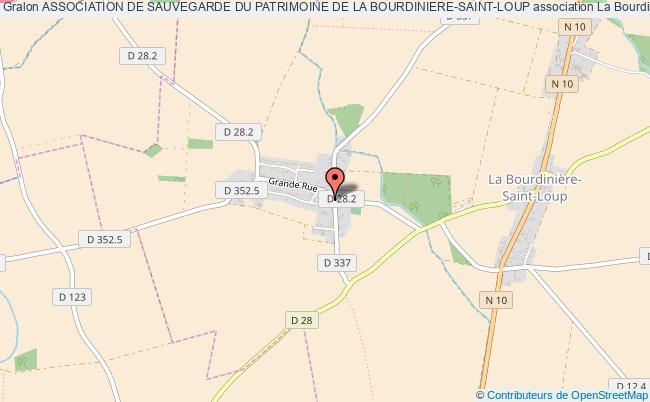 ASSOCIATION DE SAUVEGARDE DU PATRIMOINE DE LA BOURDINIERE-SAINT-LOUP