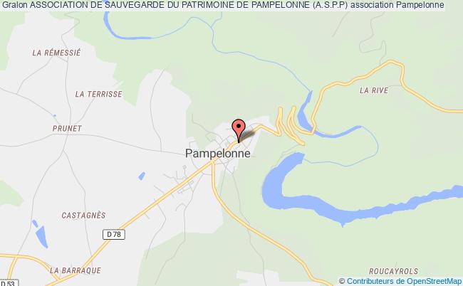 ASSOCIATION DE SAUVEGARDE DU PATRIMOINE DE PAMPELONNE (A.S.P.P)