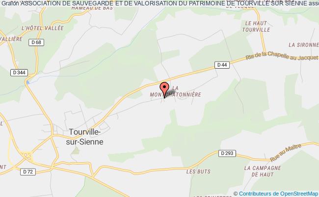 plan association Association De Sauvegarde Et De Valorisation Du Patrimoine De Tourville Sur Sienne Tourville-sur-Sienne