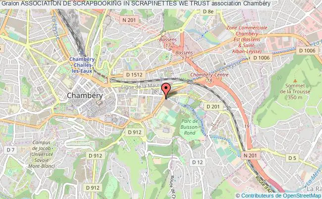 plan association Association De Scrapbooking In Scrapinettes We Trust Chambéry