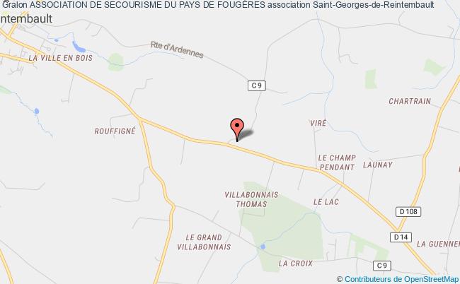 plan association Association De Secourisme Du Pays De FougÈres Saint-Georges-de-Reintembault