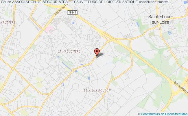 plan association Association De Secouristes Et Sauveteurs De Loire-atlantique Nantes