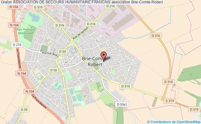 plan association Association De Secours Humanitaire Francais Brie-Comte-Robert