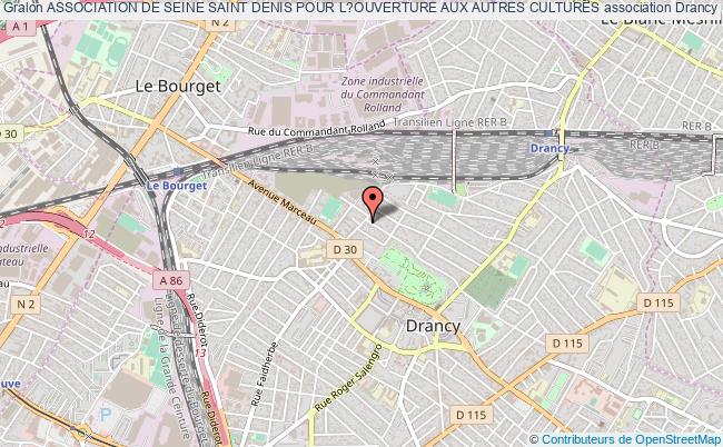 plan association Association De Seine Saint Denis Pour L?ouverture Aux Autres Cultures Drancy