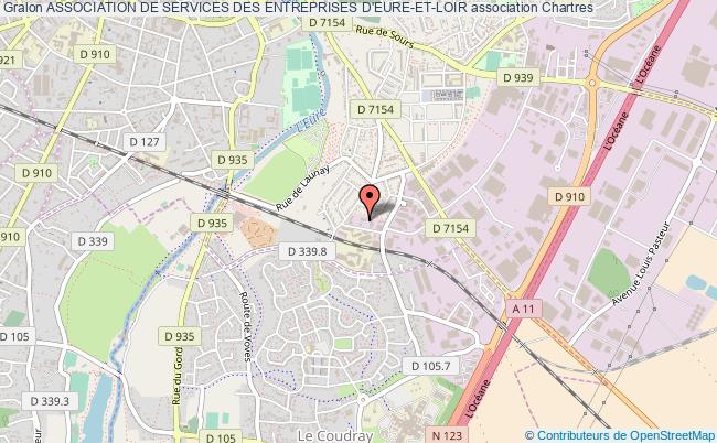 plan association Association De Services Des Entreprises D'eure-et-loir Chartres