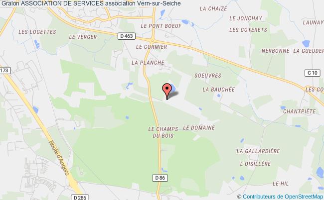 plan association Association De Services Vern-sur-Seiche