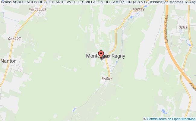 plan association Association De Solidarite Avec Les Villages Du Cameroun (a.s.v.c.) Montceaux-Ragny