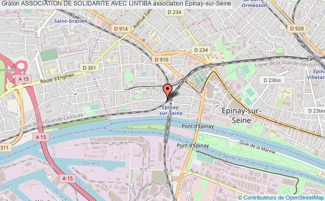 plan association Association De Solidarite Avec Lintiba Épinay-sur-Seine