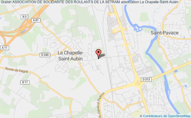 plan association Association De Solidarite Des Roulants De La Setram La    Chapelle-Saint-Aubin