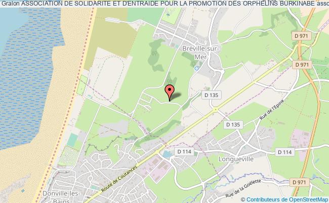 plan association Association De Solidarite Et D'entraide Pour La Promotion Des Orphelins Burkinabe Bréville-sur-Mer