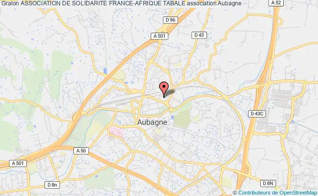 plan association Association De Solidarite France-afrique Tabale Aubagne