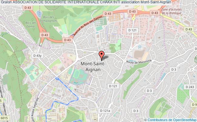 plan association Association De Solidarite Internationale Chaka'inti Mont-Saint-Aignan