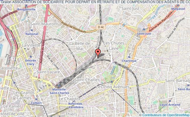 ASSOCIATION DE SOLIDARITE POUR DEPART EN RETRAITE ET DE COMPENSATION DES AGENTS DE CONDUITES SNCF DE MARSEILLE