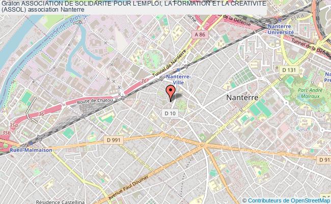 ASSOCIATION DE SOLIDARITE POUR L'EMPLOI, LA FORMATION ET LA CREATIVITE
(ASSOL)