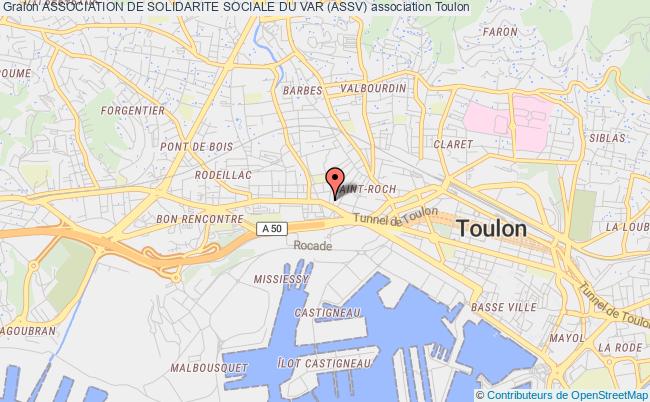 plan association Association De Solidarite Sociale Du Var (assv) Toulon