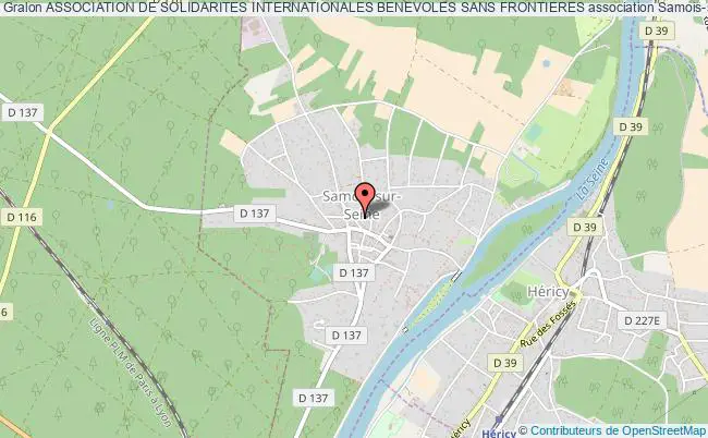 plan association Association De Solidarites Internationales Benevoles Sans Frontieres Samois-sur-Seine