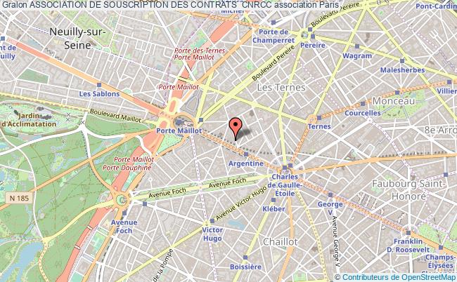 plan association Association De Souscription Des Contrats  Cnrcc Paris