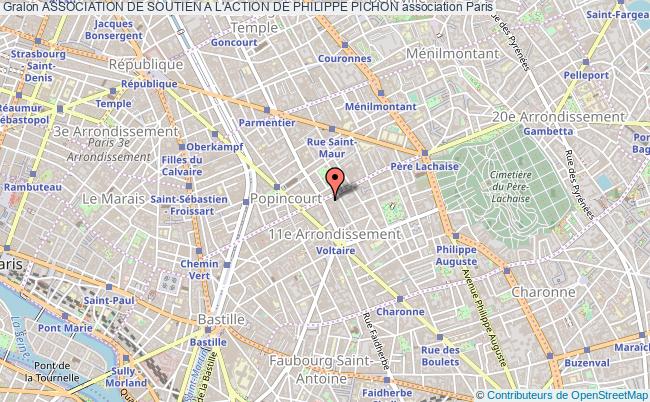 plan association Association De Soutien A L'action De Philippe Pichon Paris