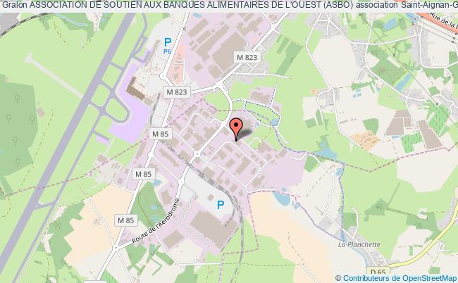 plan association Association De Soutien Aux Banques Alimentaires De L'ouest (asbo) Saint-Aignan-Grandlieu