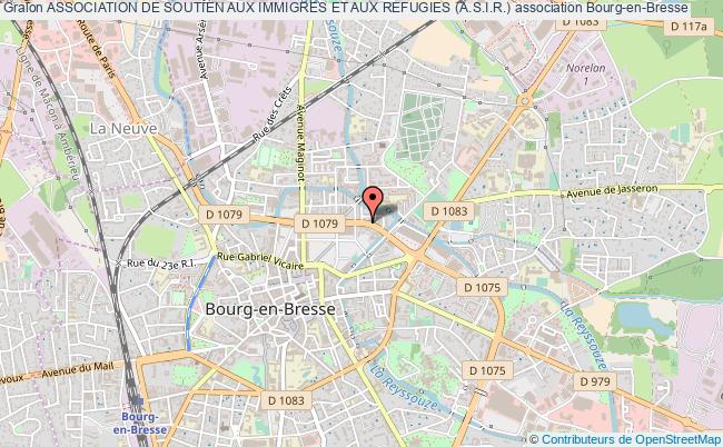 plan association Association De Soutien Aux Immigres Et Aux Refugies (a.s.i.r.) Bourg-en-Bresse