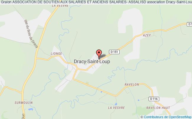 plan association Association De Soutien Aux Salaries Et Anciens Salaries- Assalisd Dracy-Saint-Loup