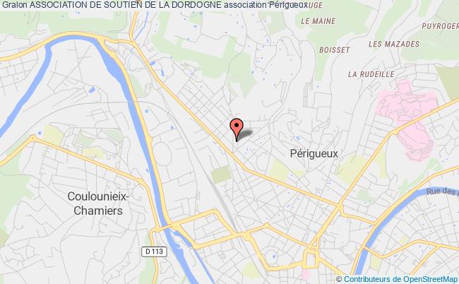 plan association Association De Soutien De La Dordogne Périgueux