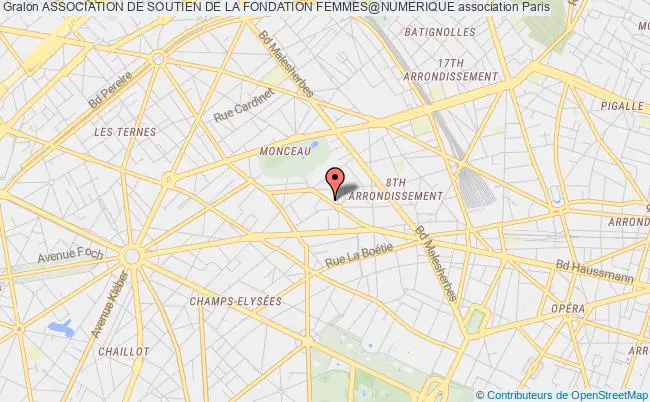 plan association Association De Soutien De La Fondation Femmes@numerique Paris