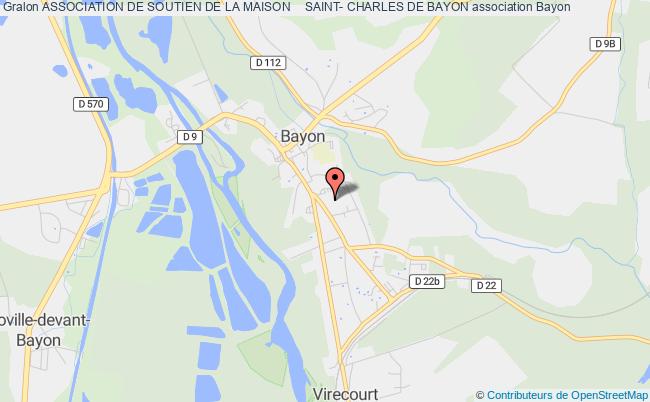 ASSOCIATION DE SOUTIEN DE LA MAISON    SAINT- CHARLES DE BAYON