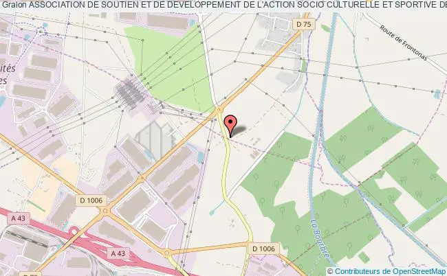 plan association Association De Soutien Et De Developpement De L'action Socio Culturelle Et Sportive De Saint Quentin Fallavier (a.s.d.a.s.s.) Saint-Quentin-Fallavier