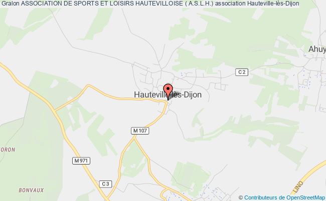 plan association Association De Sports Et Loisirs Hautevilloise ( A.s.l.h.) Hauteville-lès-Dijon