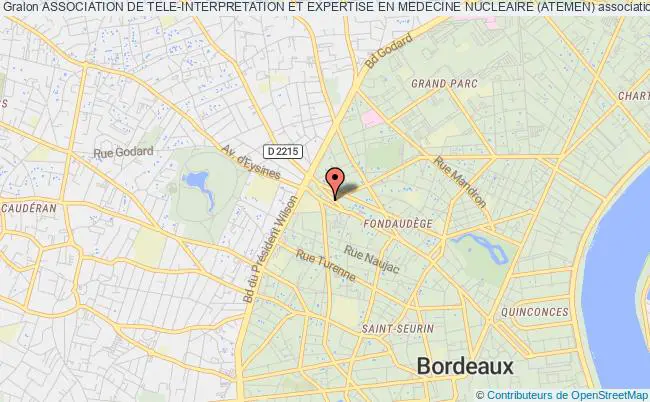 plan association Association De Tele-interpretation Et Expertise En Medecine Nucleaire (atemen) Bordeaux