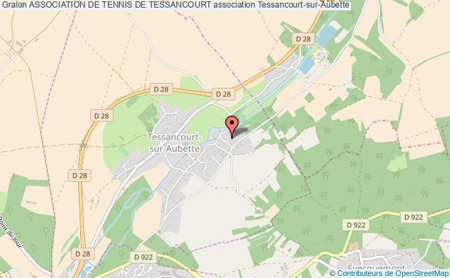plan association Association De Tennis De Tessancourt Tessancourt-sur-Aubette