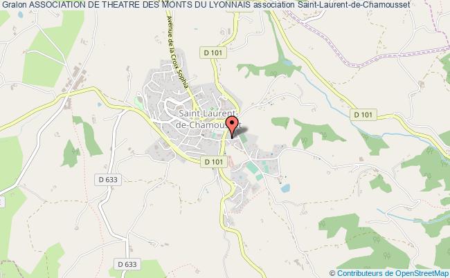 plan association Association De Theatre Des Monts Du Lyonnais Saint-Laurent-de-Chamousset