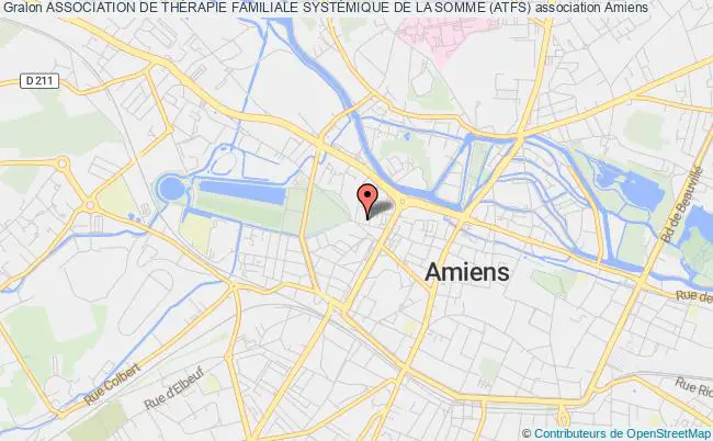 plan association Association De ThÉrapie Familiale SystÉmique De La Somme (atfs) Amiens