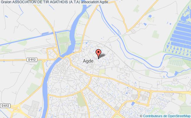 plan association Association De Tir Agathois (a.t.a) Agde