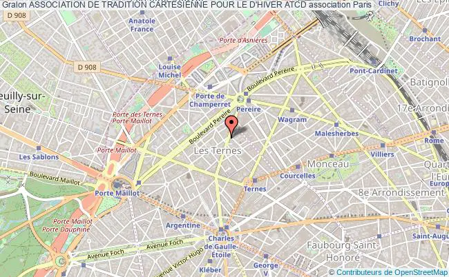 plan association Association De Tradition CartÉsienne Pour Le D'hiver Atcd Paris 17e