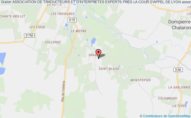 ASSOCIATION DE TRADUCTEURS ET D'INTERPRÈTES EXPERTS PRÈS LA COUR D'APPEL DE LYON