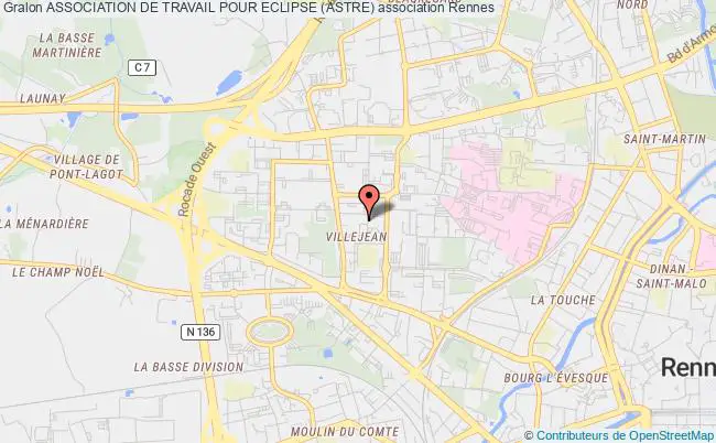 plan association Association De Travail Pour Eclipse (astre) Rennes