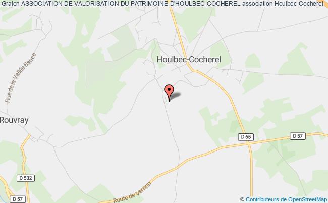 plan association Association De Valorisation Du Patrimoine D'houlbec-cocherel Houlbec-Cocherel