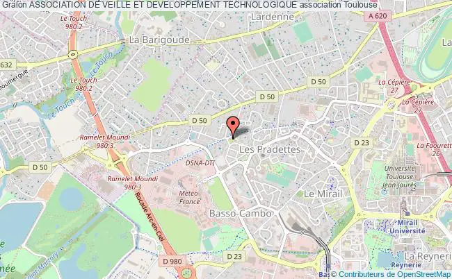 plan association Association De Veille Et Developpement Technologique Toulouse